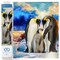 Diamond Dotz Loving Family Penguin Diamond Painting Kits for Adults - Diamond Art Kits a Relaxing Creative Craft Kit with Dotz Gems 16.5x20.5